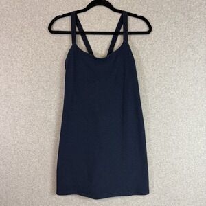 Beyond Yoga Spacedye Under Lock and Key Dress Womens Sz Large Navy Made in USA